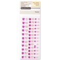 thumbnail image 3 of Recollections Pink Heart Rhinestone Stickers, 12 Packs: 74 ct. (888 total), 3 of 4