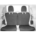 thumbnail image 2 of CalTrend Rear 50/50 Split Bench SuperSuede Seat Covers for 2000-2002 Chevy/GMC Tahoe|Yukon - CV176-08SS Light Grey Insert and Trim, 2 of 3