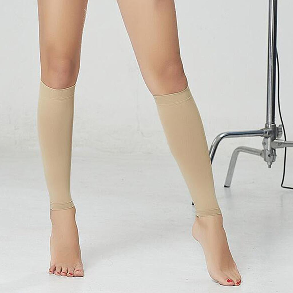 Compression Socks Leg Calf Sleeve Footless Varicose Veins