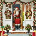 thumbnail image 4 of LmnLft Santa Claus Christmas Door Curtain, 90x180cm Holiday Door Hanging Banner for Festive Party Decoration, 4 of 6