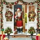 thumbnail image 3 of Decoraciones de Puerta de Navidad Cortinas de Puerta de Nochebuena Decoración de Fiesta de Festival Puerta de Santa Claus Colgando con Mercancías Decoraciones de Fiesta de Navidad, 3 of 6