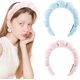 thumbnail image 1 of 2 piezas Esponja diadema para lavado de cara, lavado de cara diadema, Spa diadema para las mujeres Kuyhfg Bienvenido a Kuyhfg, 1 of 4