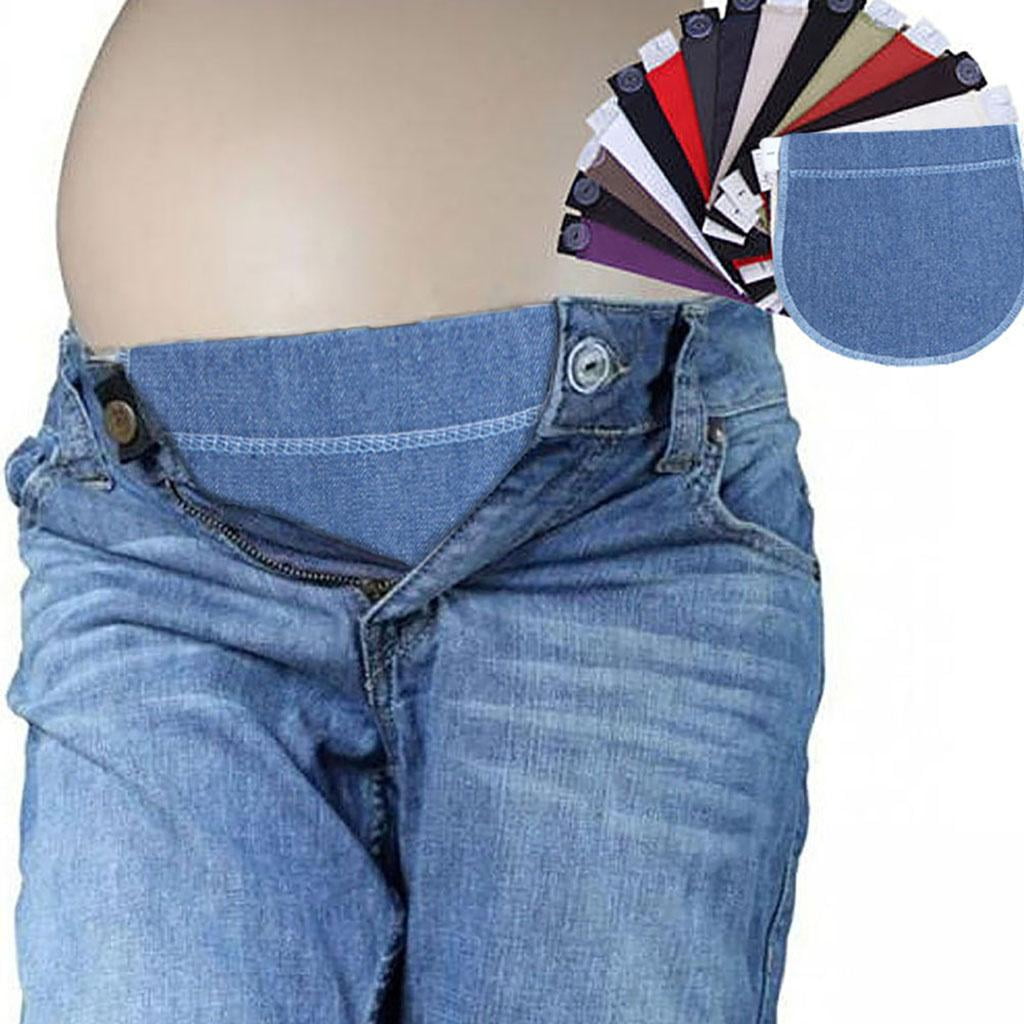 Embarazada Elastico Para Jeans Pantalones De Barriga De Cerveza