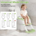 thumbnail image 4 of Asiento de entrenamiento para baño CandyHome 3 en 1 con escalón, 4 of 8