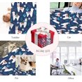 thumbnail image 6 of Llama Throw Blanket Lightweight Warm Flannel Fleece Blankets Cozy Soft Air Conditioning Blanket Gift for Women Men Girls Boys 60"x50", 6 of 6
