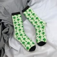 thumbnail image 5 of KLL Broccoli 1 Print Cool Socks Men's Women's Crew Socks Funny Crazy Novelty Stockings, 5 of 6