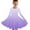 Purple, variant on Spazoro Kids Girls Dress, Long Sleeve Ruffled Fall Winter Fashion Dresses for Childs Girls Orange Size 11 T