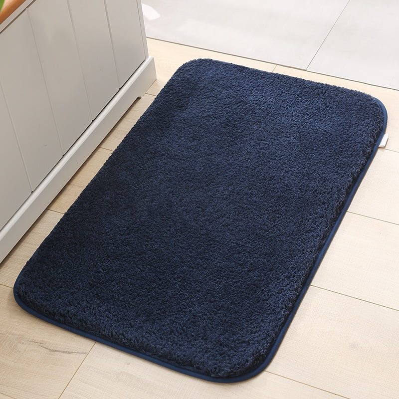 Bath Rug, Bathroom Mat AntiSkid Non Slip Soft Fuzzy Extra Thick Plush
