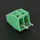 thumbnail image 3 of 50 unids/set 2 pines 2,54mm paso verde PCB conector de bloque de terminales de tornillo Universal, 3 of 8