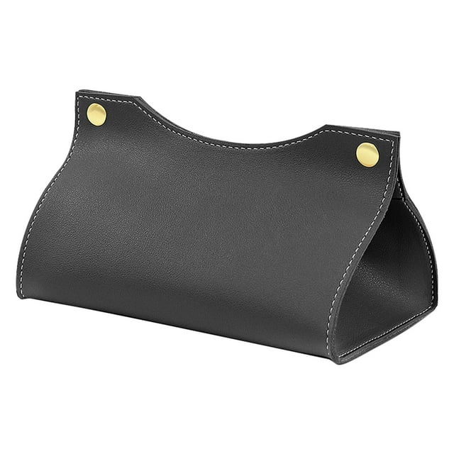 Caja de pañuelos portátil Gloria Bolsa de papel de seda húmeda negro