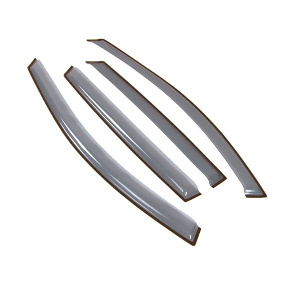 Tuningpros LGWV2-263 Window Visor Light Tinted 4 Pcs Set For 2007-2012 Hyundai Veracruz