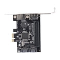 thumbnail image 2 of Adapter Serial ATA PCI Express Controller Adapter Card 2 Port PCIe to Serial ATA ESATA IDE Controller Adapter Card Support ATA Hard Drives 3Gbs Speed, 2 of 7
