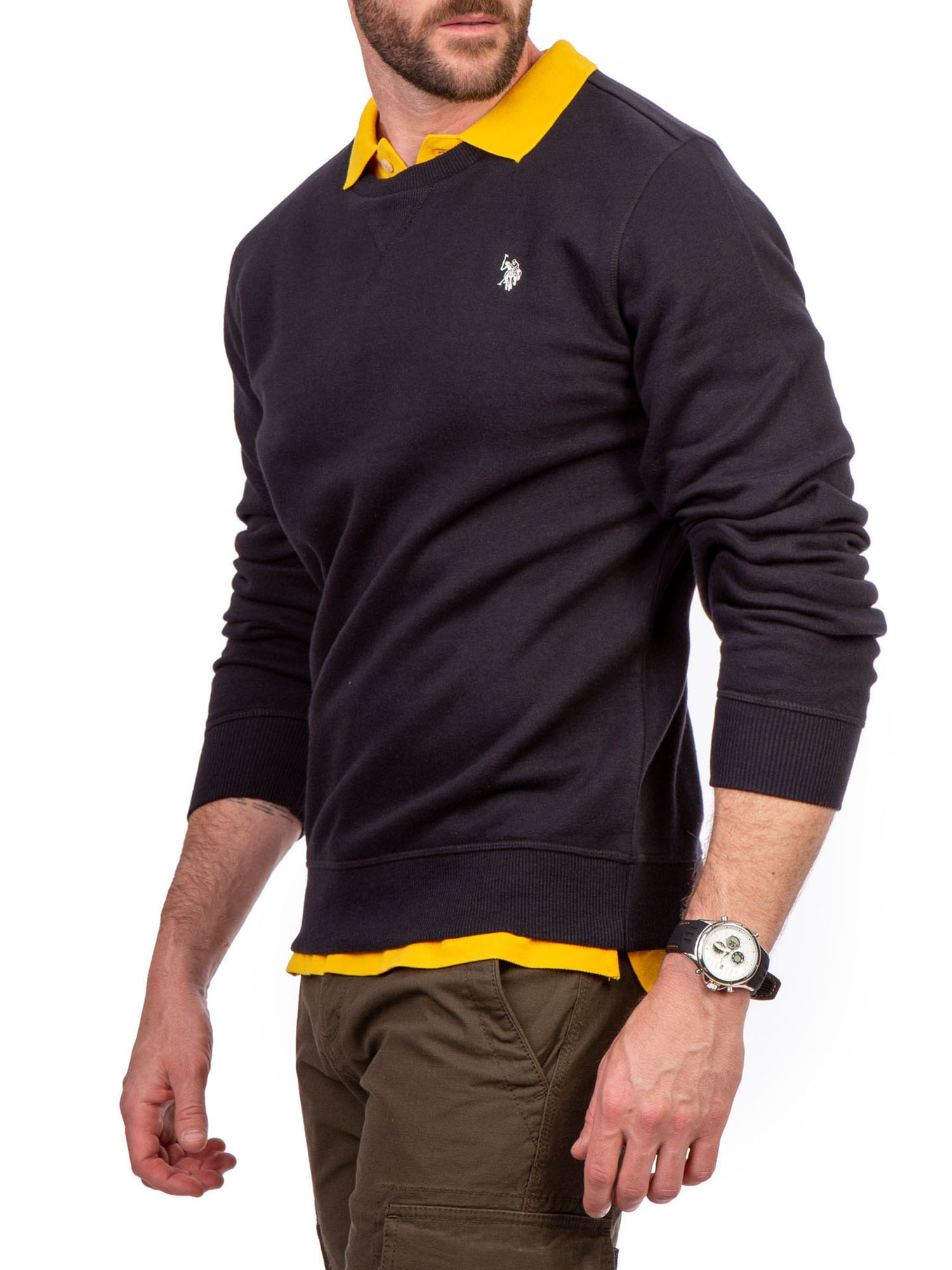 U.S. Polo Assn. Men's Knit Sweater Shirt - image 4 of 5