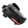 thumbnail image 2 of SPRING PARK Bike Phone Front Frame Bag Bicycle Bag Waterproof Bike Phone Mount Top Tube Bag Bike Phone Case Holder Accessories Cycling Pouch Compatible, 2 of 7