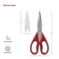 thumbnail image 2 of KitchenAid Ciseaux Tout Usage avec Gaine de Protection, 8,72 Po, Rouge, 2 of 5