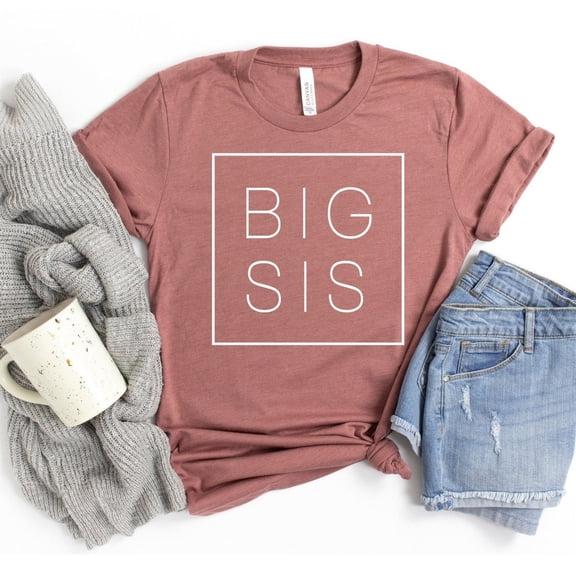 Big Sister Shirt, Big Sister T-Shirt, Lil Sis Shirt, Big Bro Shirt, Big Sis Shirts, Lil Bro Shirt,Family Shirts,Future Grande Soeur All Size S-5Xl