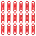 thumbnail image 1 of AURARMLET 40Ud Cojines Anticolisión De Silicona Para Cerradura De Puerta Auto Color Rojo, 1 of 6