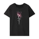 thumbnail image 2 of Camiseta de mujer con cuello redondo, ropa clásica, camiseta básica, camisetas de verano para playa SG, 2 of 7