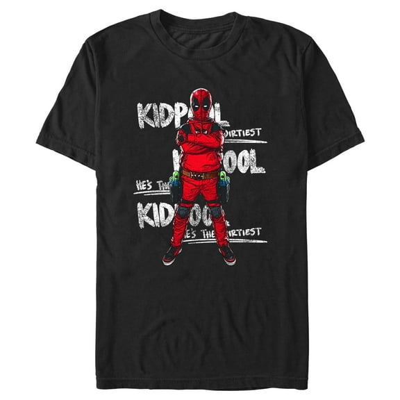 Men's Marvel: Deadpool & Wolverine Dirtiest Pool Graphic T-Shirt