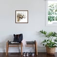 thumbnail image 3 of Art.com Water Elephant with Gold Art Print by Patricia Pinto, Brown Frame Wall Art, 21" x 21", 3 of 5