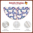 thumbnail image 3 of Sikiie Cute White Rabbit Nativity Christmas Tree Skirt, Jesus Christian Winter Holiday Tree Mat Decoration(30-48IN)48", 3 of 6
