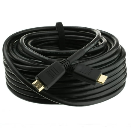 C&E Active HDMI Cable, High Speed, HDMI Male, CL2 rated, 26 AWG, 100 Feet