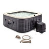 Intex PureSpa Plus Inflatable Square Hot Tub with Maintenance Accessory Kit