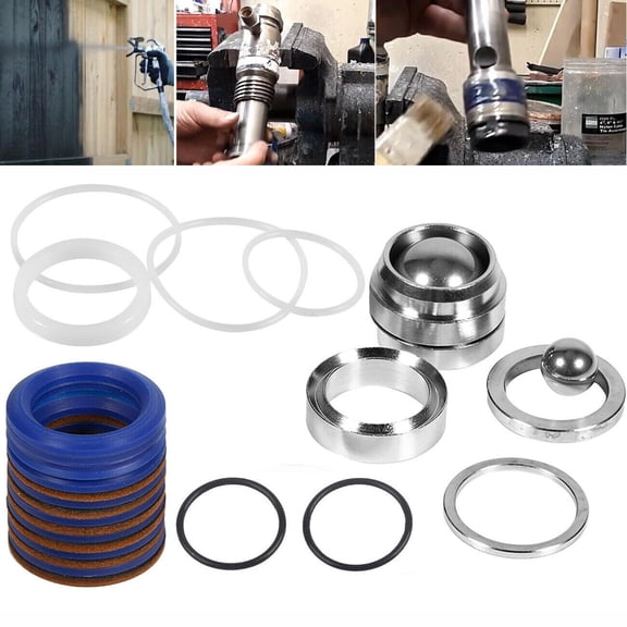 For Graco Airless Paint Sprayer 249123 Pump Repair Packing Kit Fit GMAX II 7900