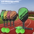 thumbnail image 3 of Wooden Pickleball Paddle Set (2 pieces, includes 4 balls), 3 of 8
