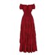 thumbnail image 5 of Vestido largo Medieval renacentista para Halloween, traje elegante con hombros descubiertos bohemio, cintura abombada, Retro, fiesta de Carnaval, 5 of 5