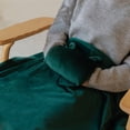 thumbnail image 3 of USB Electric Heated Blanket Cozy Soft Fleece Fast Heating Blanket for Sofa Bed Travel green, 3 of 4
