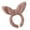 Pink, variant on Plush Cosplay Gift Headwear Headdress Party Dress Hair Accessories Bow Head Hoop Rabbit Ear Hair Hoop Face Wash Hair Band Hairband BEIGE