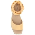 thumbnail image 5 of Journee Womens Emelie Espadrille Flat Sandals, Widths Available, 5 of 11