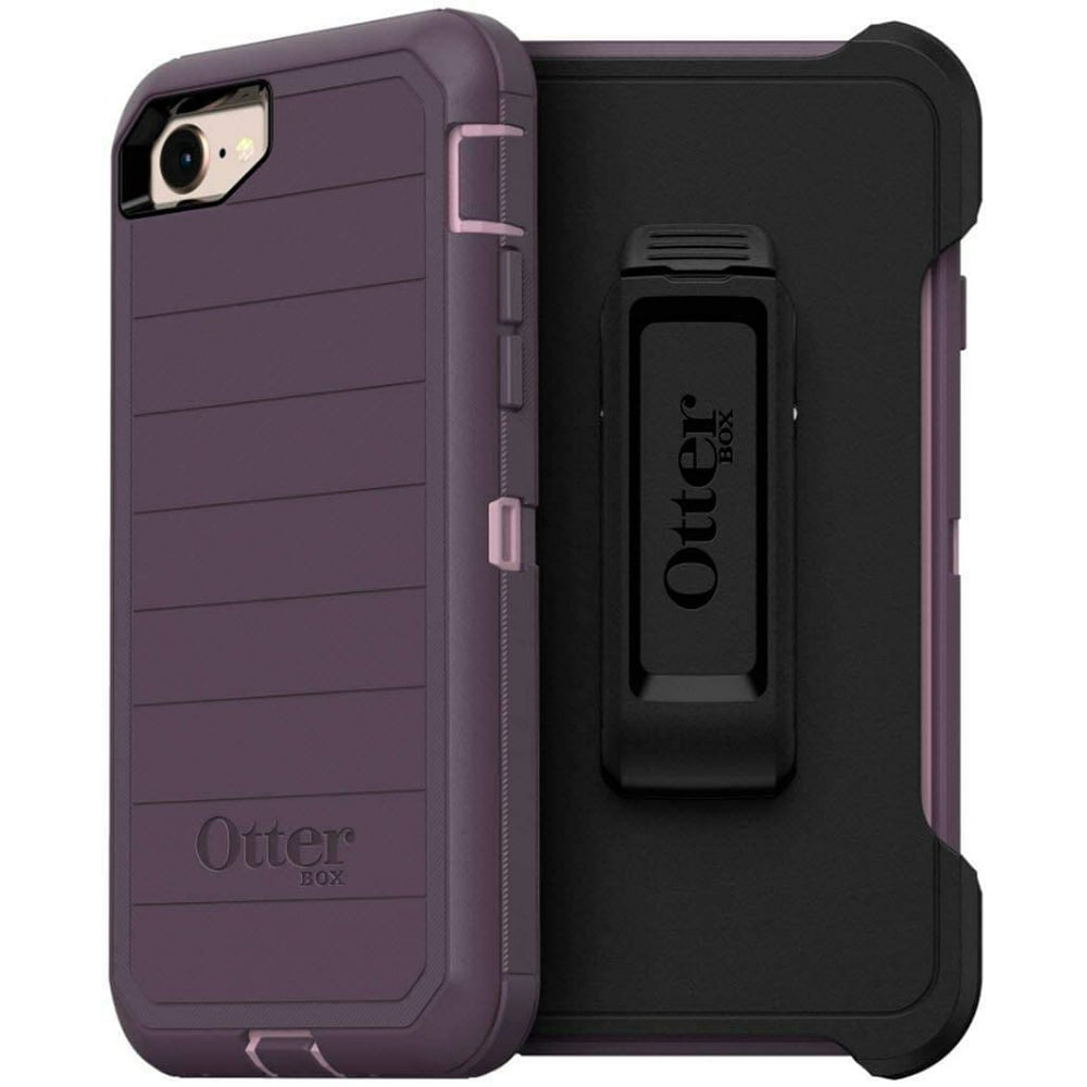 OtterBox Defender Series Rugged Case & Holster for iPhone SE (2020), 8