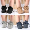 thumbnail image 5 of Baby Loafers Boys Girls Infant Shoes Soft Sole Tassels Moccasins Anti-Slip Crib Shoes, 5 of 6