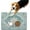 Water Blue, variant on Absorbent Dog Bowl Mat, 16"x24" Boho Dog Food Mat, Cat Food Mat for Protect Floors, Waterproof Cute Pet Food Mat with Non-Slip Rubber, Pet Feeding Mat