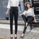 thumbnail image 4 of Nuevos Pantalones Ajustados Elásticos para Mujer, con leggings para Exterior, Pantalones de Cintura Alta, leggings Negros, Pantalones Casuales, 4 of 9