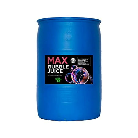 Froggys Fog- 55 Gal - MAX Bubble Juice Fluid - 10x The Bubbles from Standard Machines