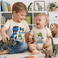thumbnail image 5 of Matching Family Shirts, Big Brother Little Brother Dinosaur Shirt, Cute Sibling Matching Tee, Brother Gift, Birthday Gift for Family, 5 of 7