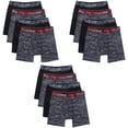 thumbnail image 2 of Hanes Men's Boxer Briefs 12-Pack X-Temp 4-Way Stretch Mesh Slightly Imperfect Medium32-34", Multicolor, You May recive All of The Same Color, 2 of 5