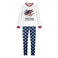thumbnail image 5 of Matching Family 250th Independence Day Pajamas – 4th of July Pajamas Sets Holiday PJs - Anniversary American Flag 2 Pcs Holiday Family Pjs for Men, Women, 5 of 6