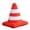 A002- Style B, variant on Plush Traffic Cone Stuffed Animal, 18 In, Kids Playroom Decor, Hobby, 2026 Decorations, Red White Striped, 1 Pc