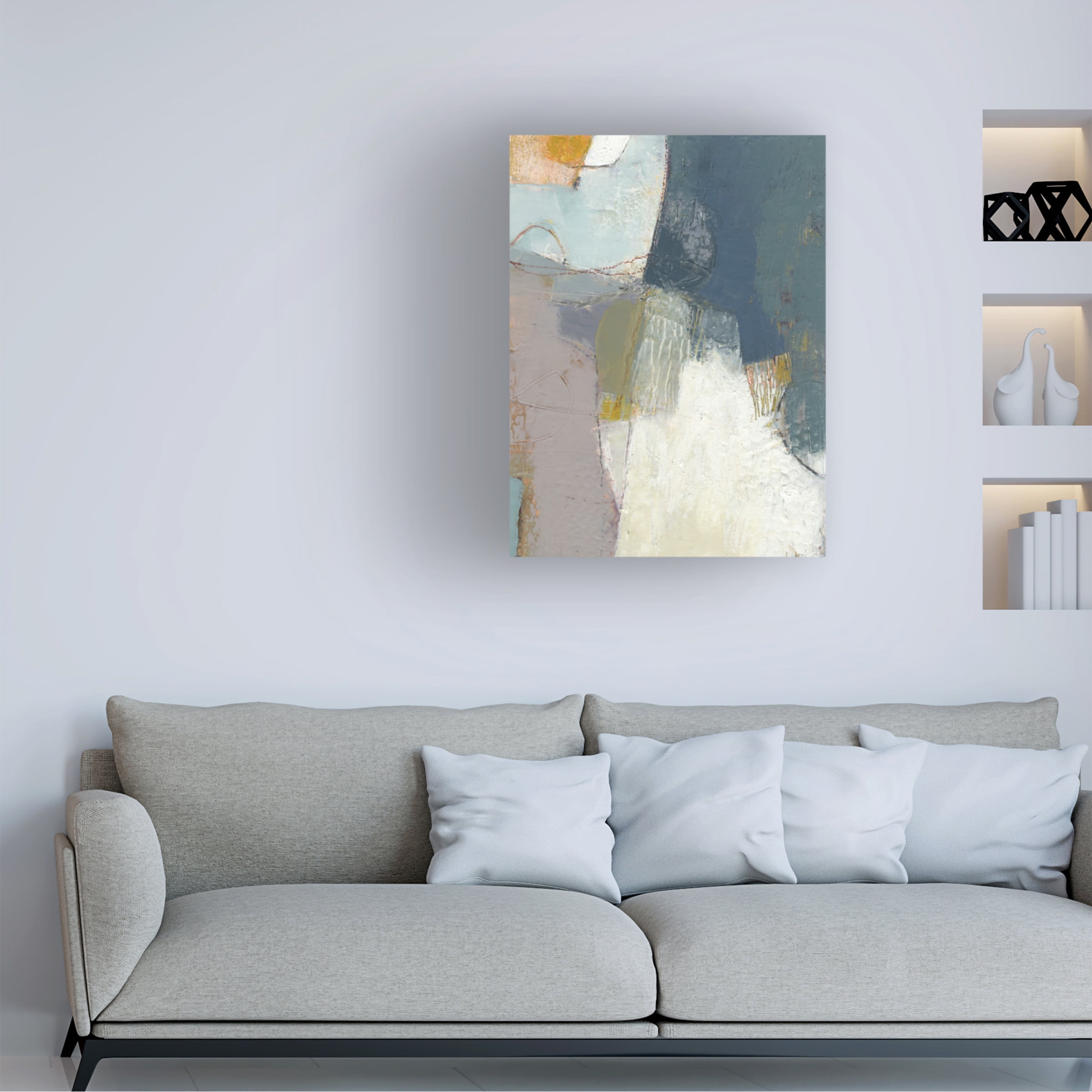 Sue Jachimiec 'A Go Go I' Canvas Art