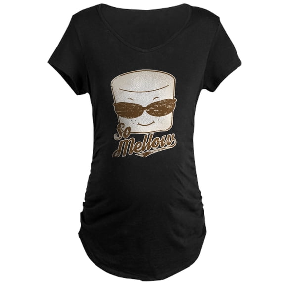 CafePress - Marsh Mellow Maternity Dark T Shirt - Maternity Dark T-Shirt