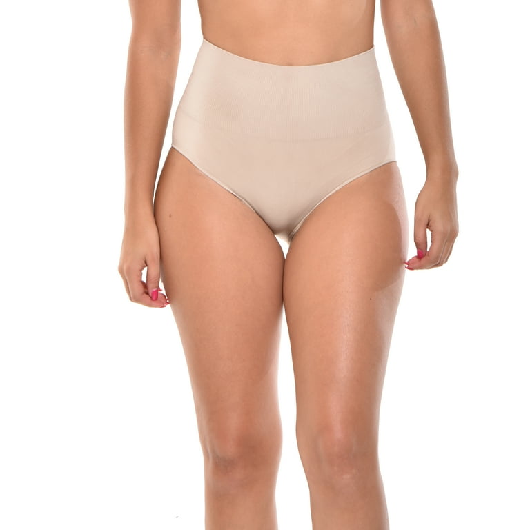 Shapewear, Seamless Thong Contouring Panty Beige