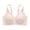Pink, variant on Jelly Bras for Women Push Up Smooth Lift Up Bra Wireless Side Support Deep V Plunge Fashion Wave Thin Strap Racerback Beige Xxxl