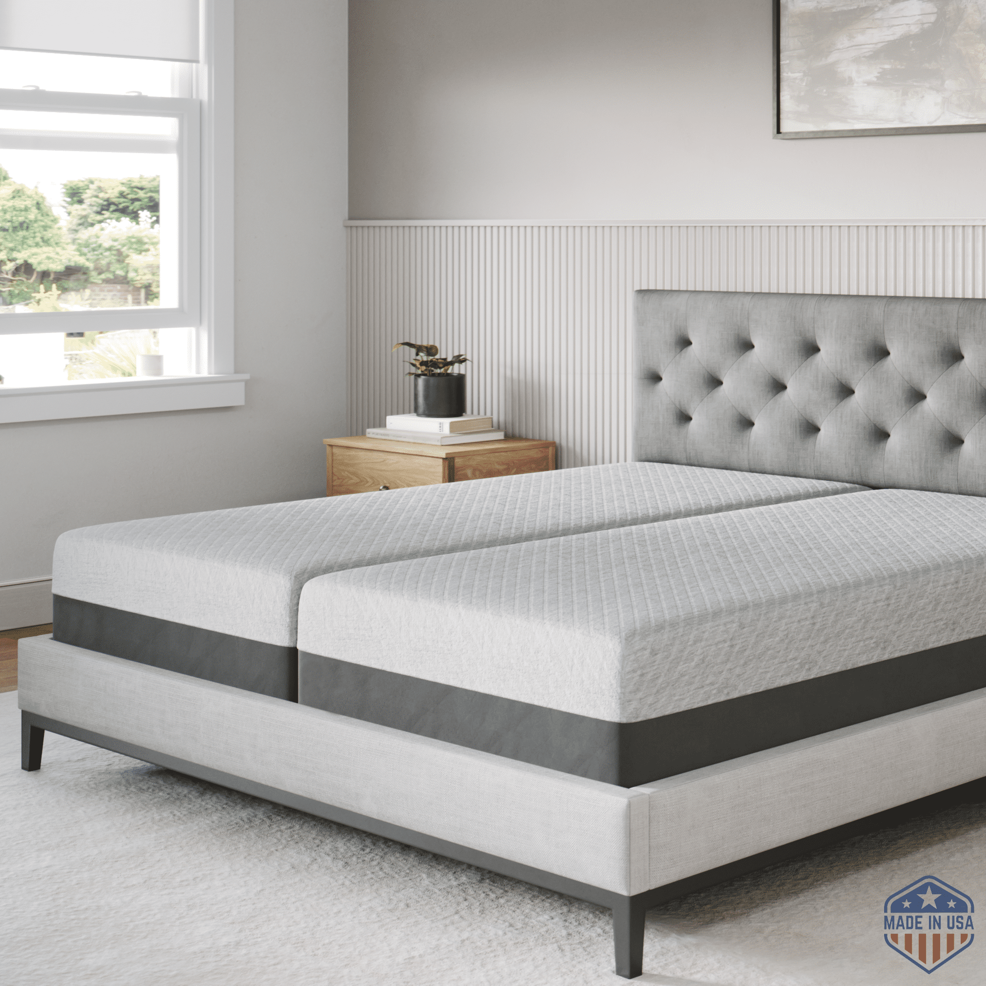 Vibe 12-Inch Gel Memory Foam Mattress | Bed-in-a-Box, Queen