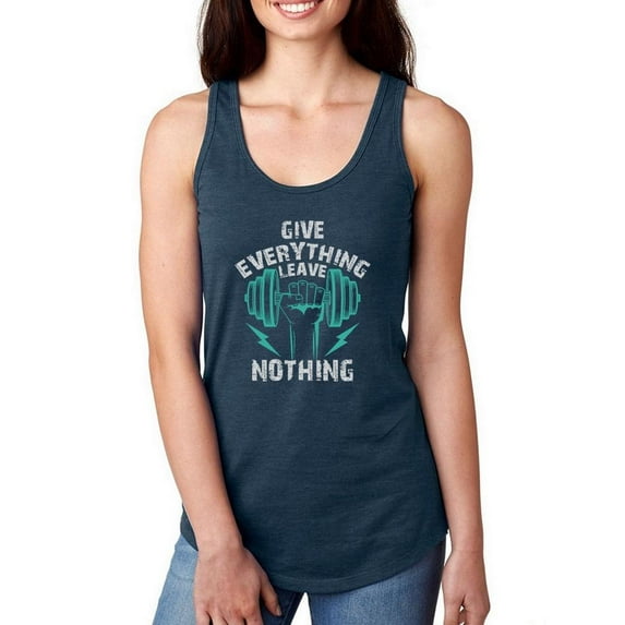 Leave Nothing Racerback Tank Women -Image by Shutterstock, Female Medium