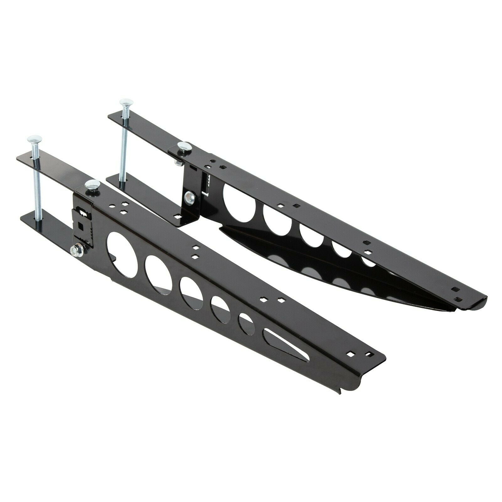 4" RV Square Bumper Brackets For Mounting Cargo Box Support Arms Trailer Camper 