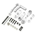 thumbnail image 1 of RC Steering Bellcrank Servo Set, RC Steering Assembly Wearable Aluminum Alloy Upgrade Part  For 1/10 RC Car Red,Dark Blue,Silver, 1 of 8